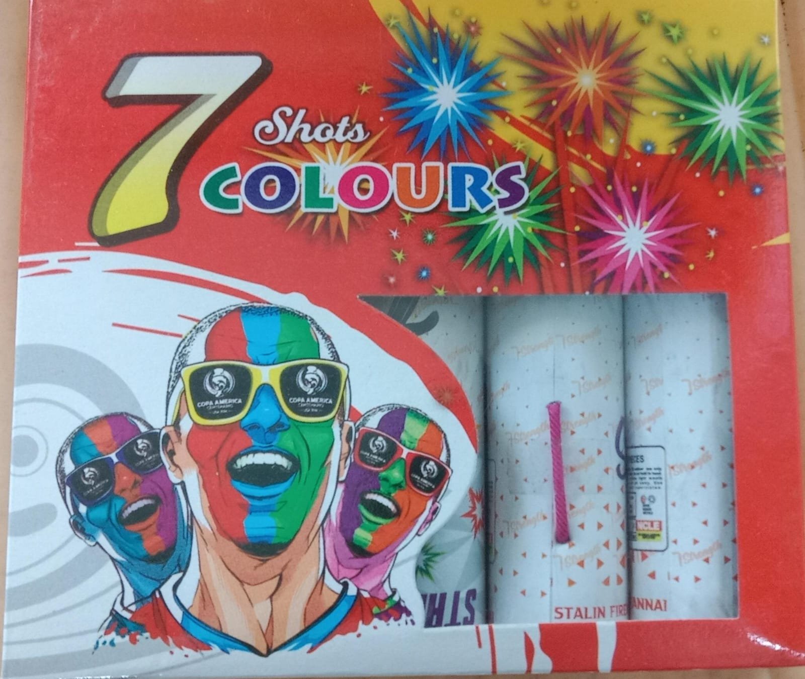 7 shots colour(5pcs)