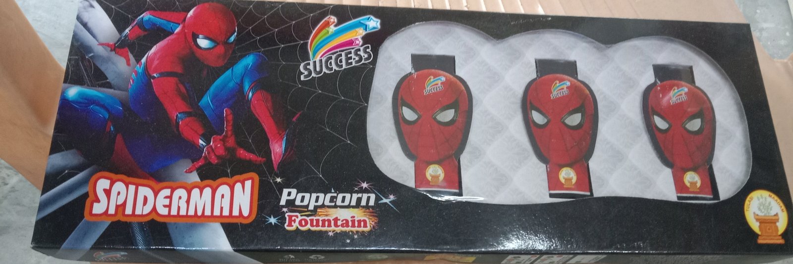 spider man popcorn fountain