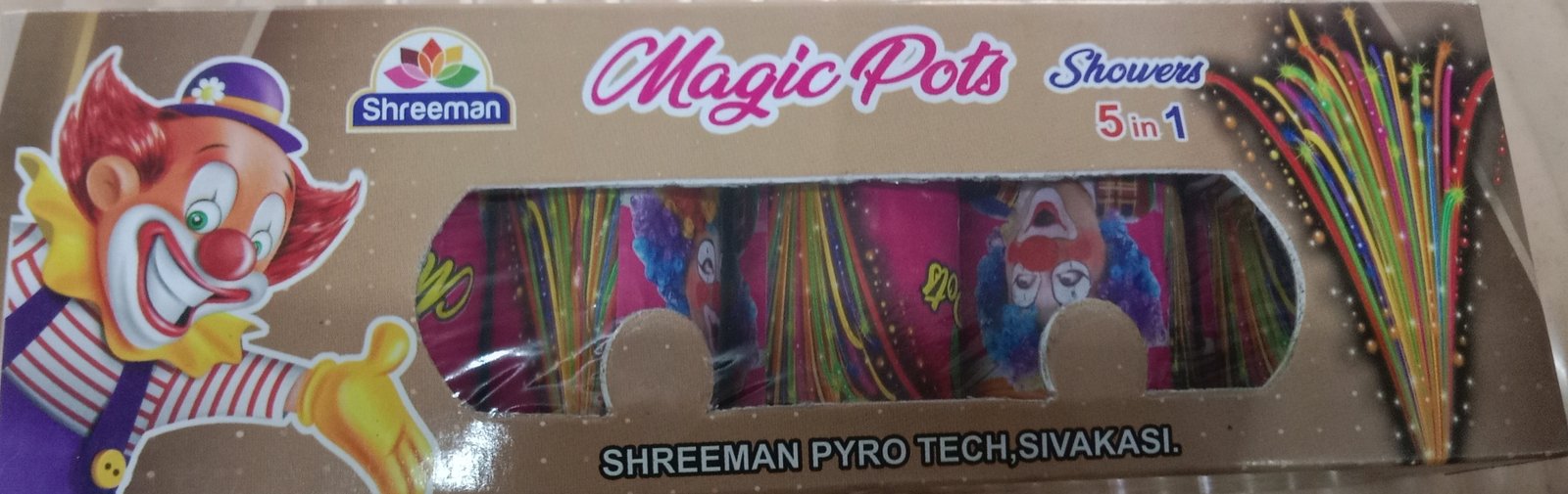 magic pots5 in 1 colour (5pcs)